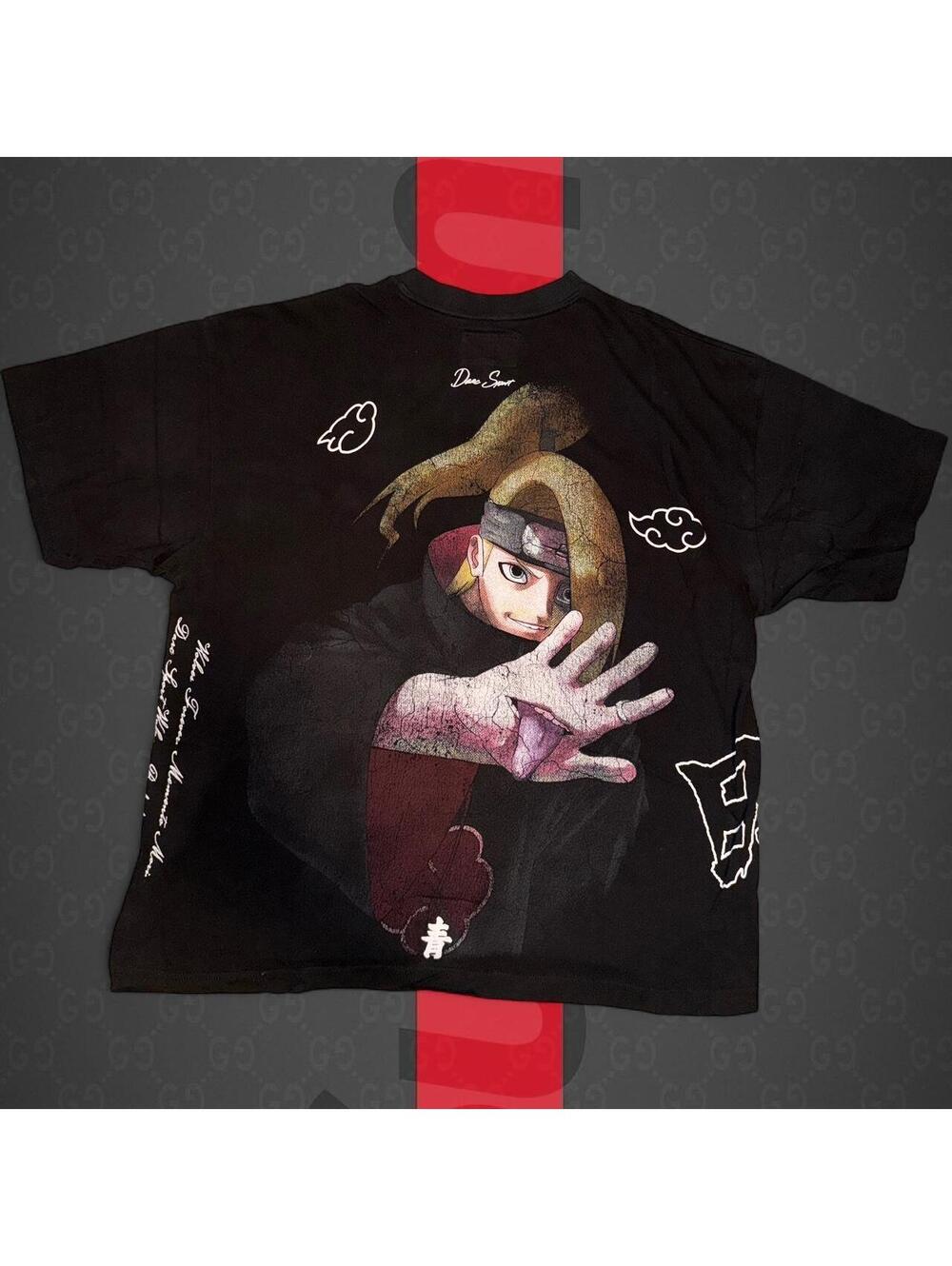 Darc Sport x Naruto Shippuden “Deidara Akatsuki” Side By Side Tee